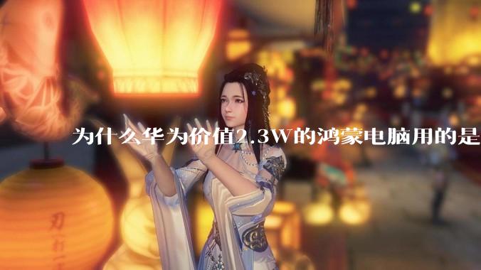 为什么华为价值2.3W的鸿蒙电脑用的是美国西数的SN740固态硬盘？